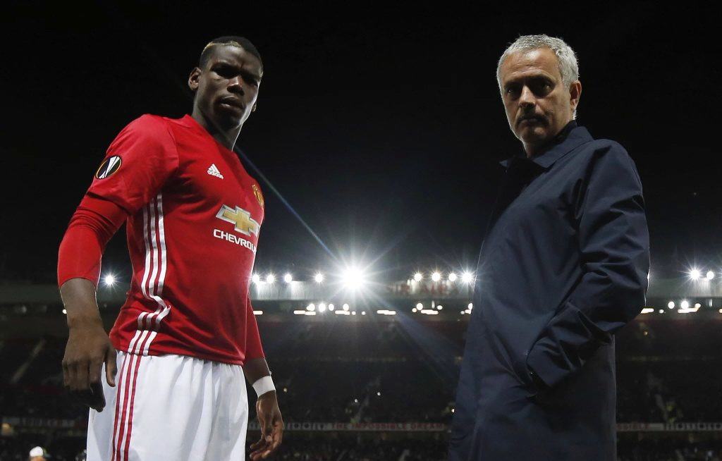 Paul Pogba Jose Mourinho