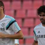 Costa and Nemanja Matic
