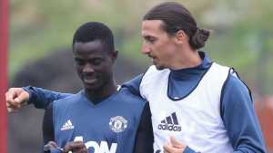 Zlatan Ibrahimovic and Eric Bailly