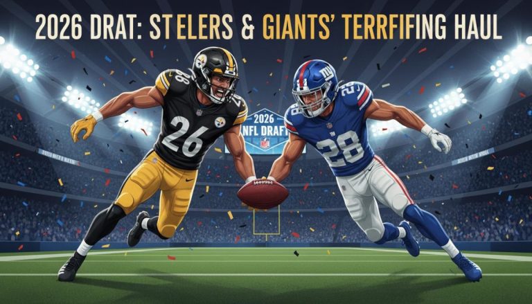 2026 Draft: Steelers & Giants' Terrifying Haul