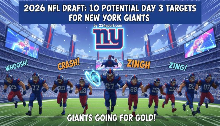2026 NFL draft: 10 potential Day 3 targets for New York Giants