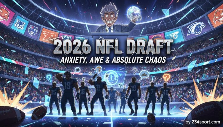 2026 NFL Draft: Anxiety, Awe, & Absolute Chaos