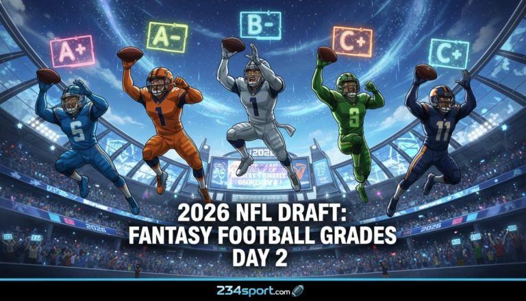 2026 NFL Draft: Fantasy football grades for all relevant prospects on Day 2