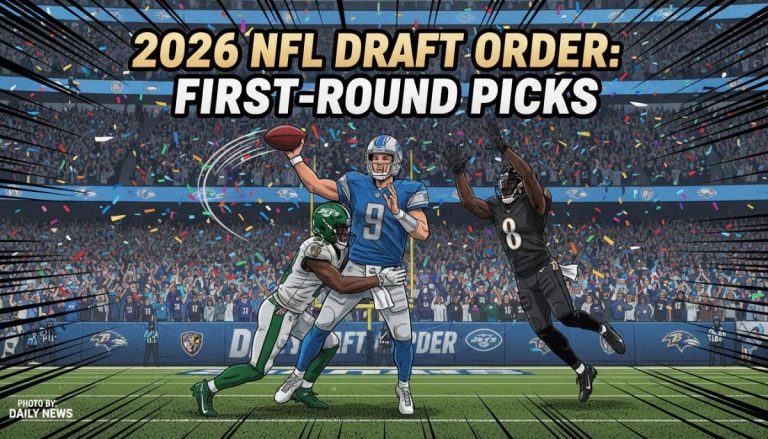 2026 NFL Draft order: First-round picks