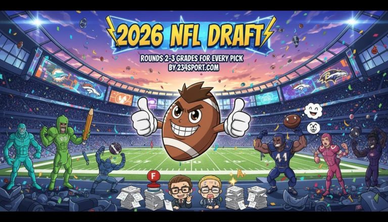 2026 NFL Draft Rounds 2-3 grades for every pick