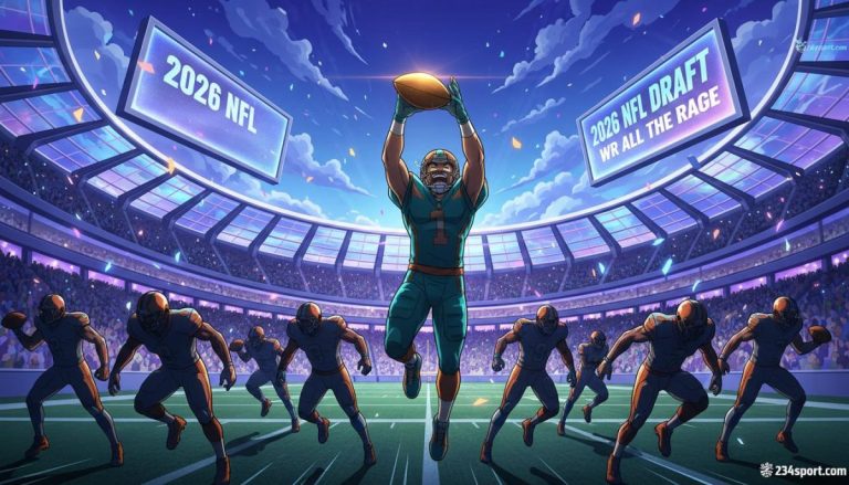 2026 NFL Draft: WR all the rage