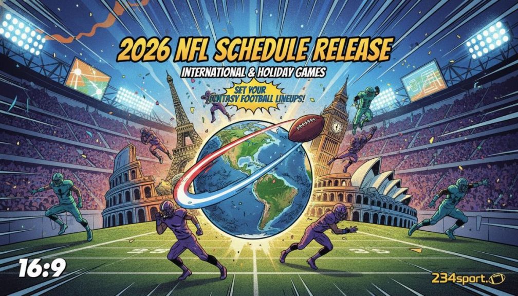 2026 NFL Schedule: International Mayhem & Holiday Horror!