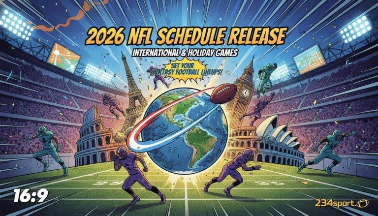 2026 NFL Schedule: International Mayhem & Holiday Horror!