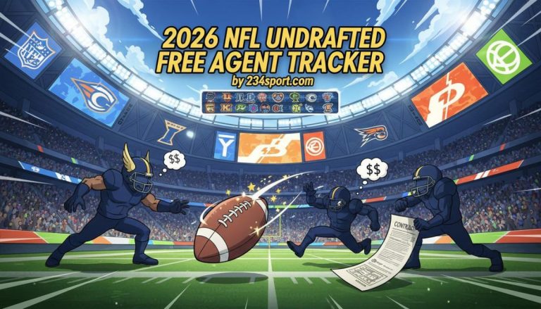 2026 NFL undrafted free agent tracker