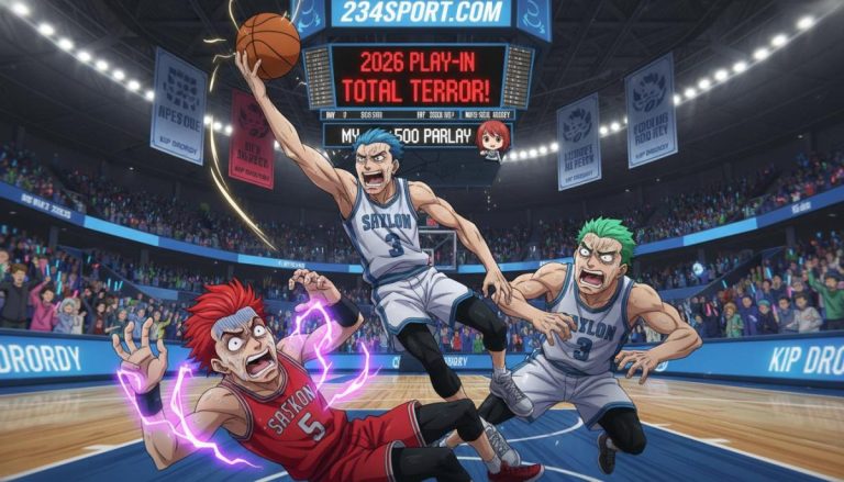 2026 Play-In: My +500 Parlay, Total Terror!