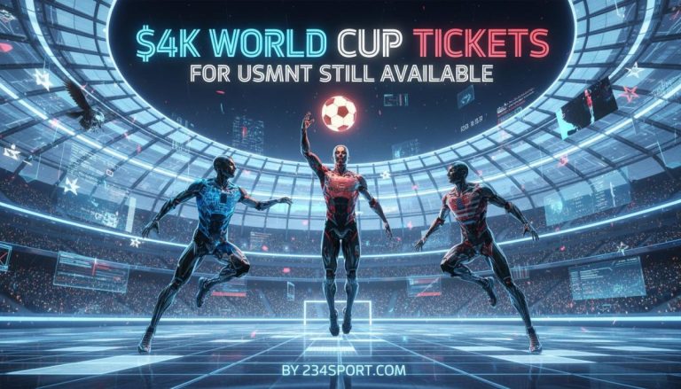 USMNT $4K World Cup 2026 Tickets Still Available