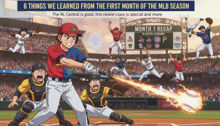 6 things we learned from the first month of the MLB season