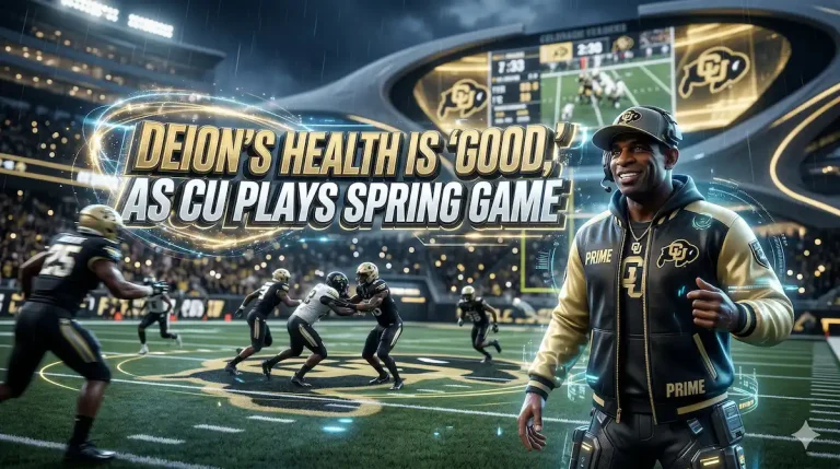 Deion's health is good