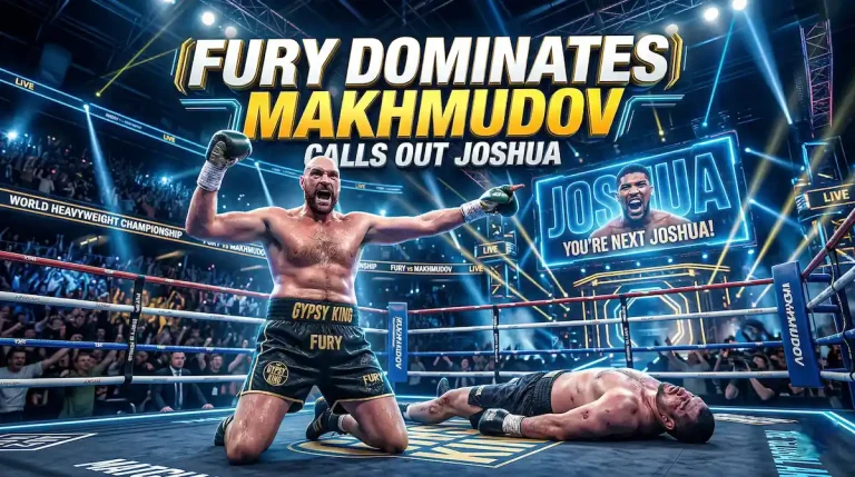 Fury's Frightening Win, Joshua's Grim Fate?