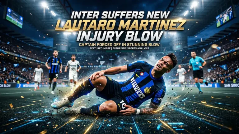 Lautaro Blow: Inter’s Scudetto Charge Under Threat?