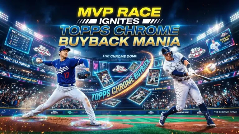 MVP Race Ignites Topps Chrome Buyback Mania