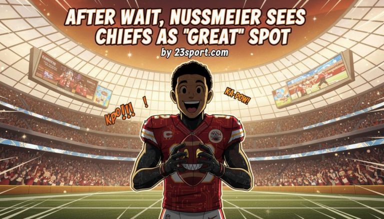 After wait, Nussmeier sees Chiefs as 'great' spot