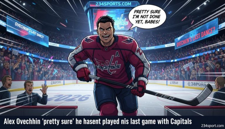 Alex Ovechkin 'pretty sure' he hasn't played his last game with Capitals