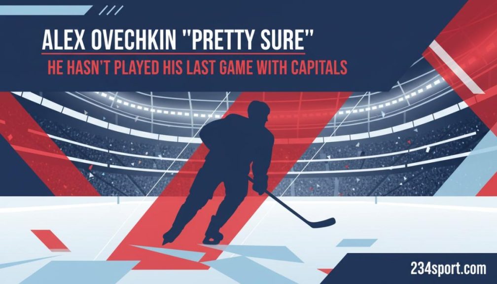 Ovechkin "Pretty Sure" He's Not Done with Caps