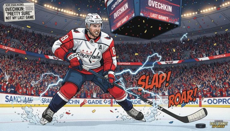 Alex Ovechkin 'pretty sure' he hasn't played his last game with Capitals