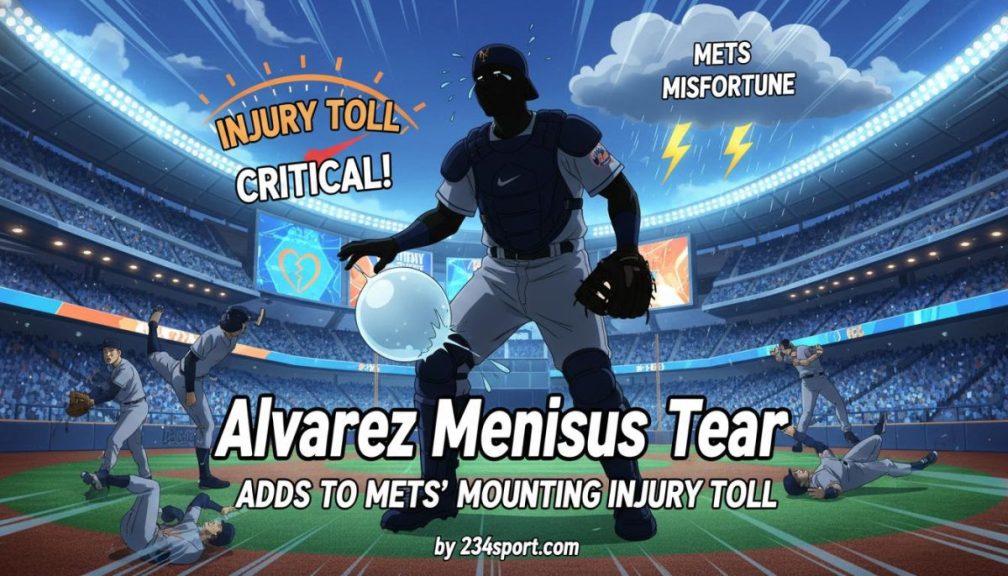 Alvarez Meniscus Tear Adds to Mets' Mounting Injury Toll