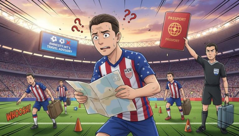 Amnesty Int'l issues WC travel advisory for U.S.