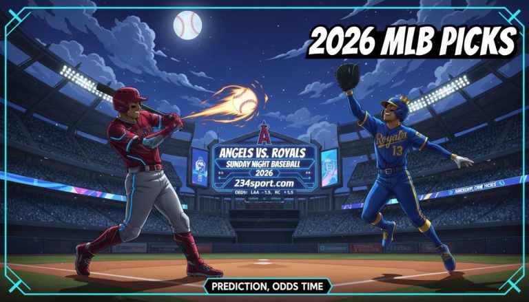 Angels vs. Royals prediction, odds, time: 2026 MLB picks for Sunday Night Baseball from proven model