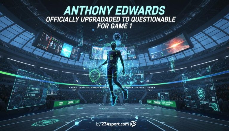 Edwards' Game 1 Status: T-Wolves Playoff Probabilities