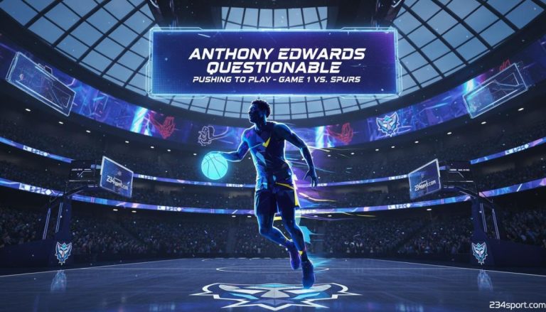 Anthony Edwards questionable but pushing to play