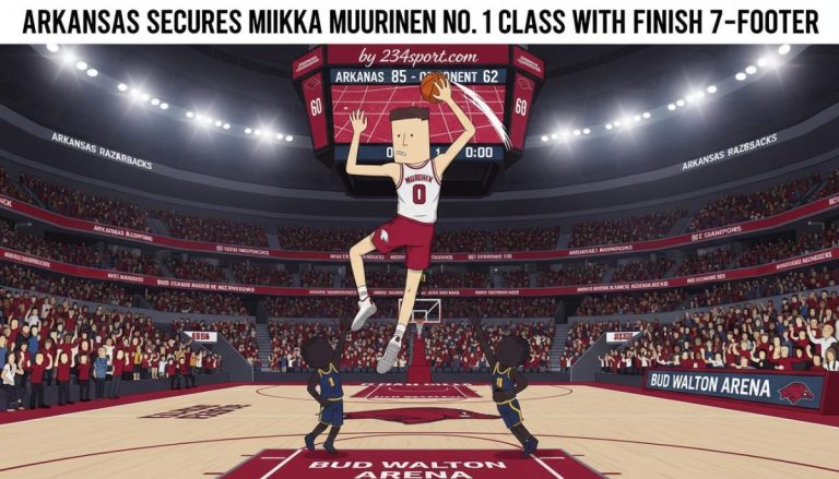Arkansas Secures Miikka Muurinen No. 1 Class with Finnish 7-Footer