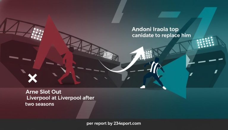 Arne Slot out at Liverpool after two seasons