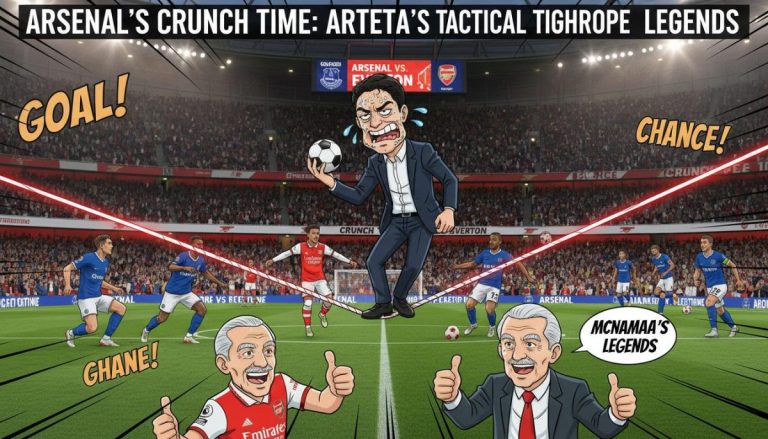 Arsenal's Crunch Time: Arteta's Tactical Tightrope & McNamara's Legends