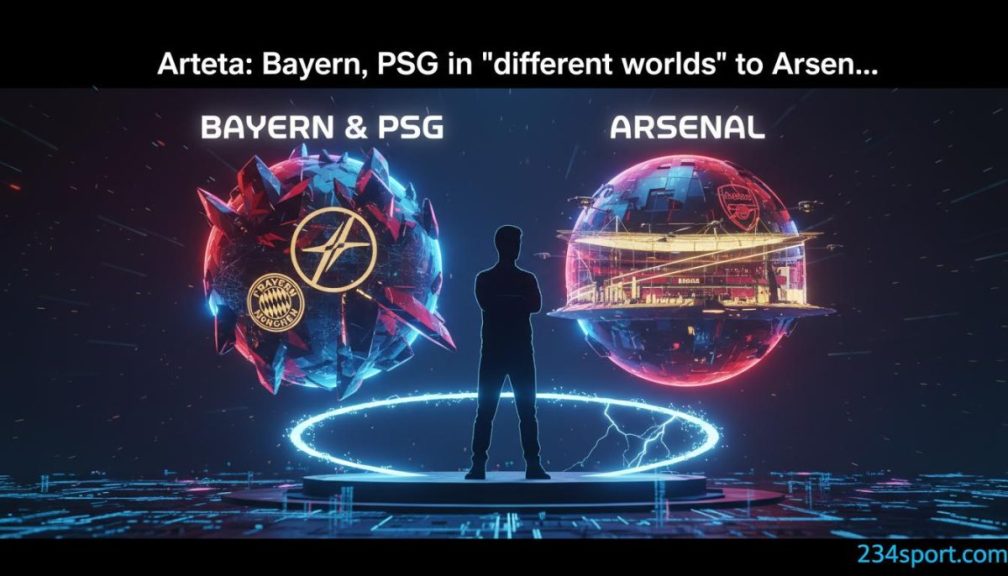Arteta on Bayern, PSG: A Stark Reality Check