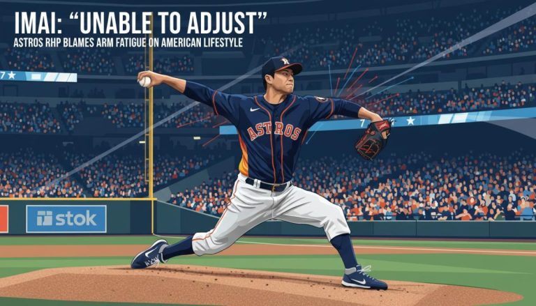 Astros' Imai Cites Lifestyle in Fatigue