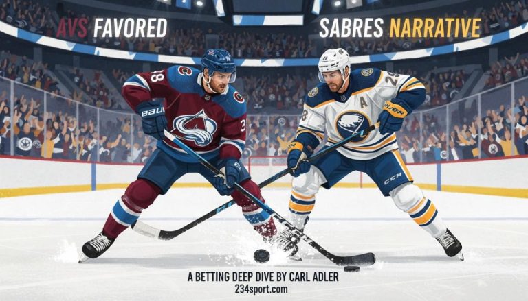 Avs Favored, Sabres Narrative: A Betting Deep Dive