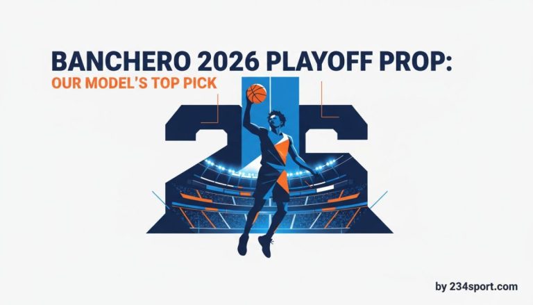Banchero 2026 Playoff Prop: Our Model's Top Pick