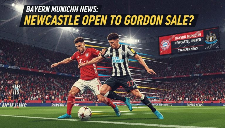 Gordon to Bayern? Newcastle Open to Sale