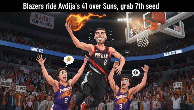 Avdija's 41 Secures 7th Seed