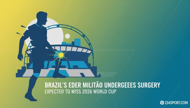 Brazil's Eder Militao undergoes surgery, expected to miss 2026 World Cup