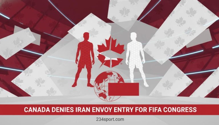 Canada denies Iran envoy entry for FIFA congress