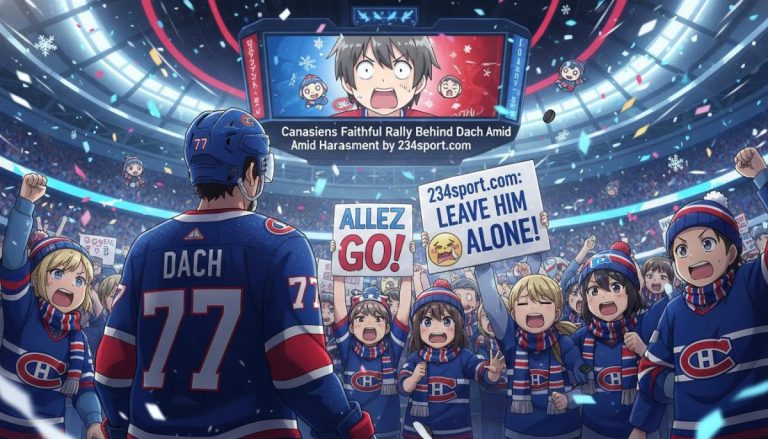 Canadiens Faithful Rally Behind Dach Amid Harassment
