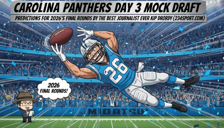 Carolina Panthers Day 3 mock draft: Predictions for 2026's final rounds