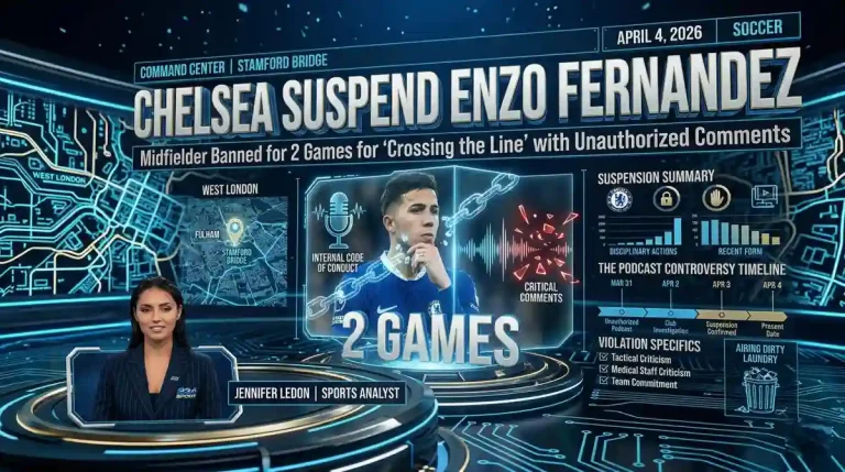 Enzo Fernandez Suspended