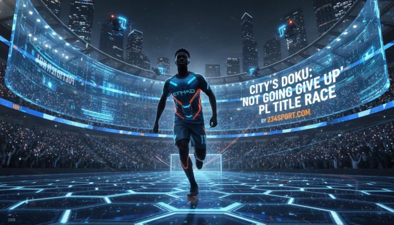 Doku's Defiance: City Star Vows No Surrender in PL Race