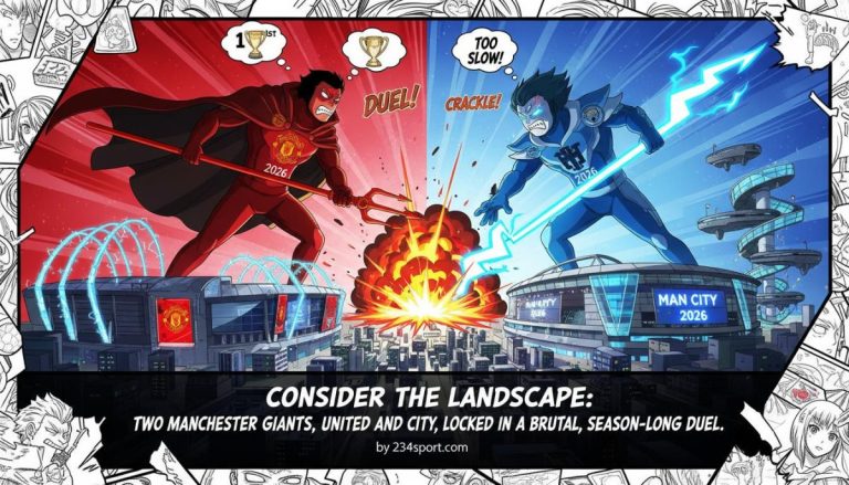 Consider the landscape: two Manchester giants, United and City, locked in a brutal, season-long duel.