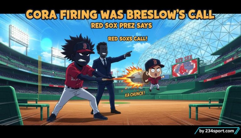 Cora firing was Breslow's call, Red Sox prez says