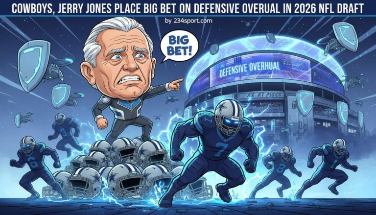 Cowboys, Jerry Jones place big bet on defensive overhaul in 2026 NFL Draft