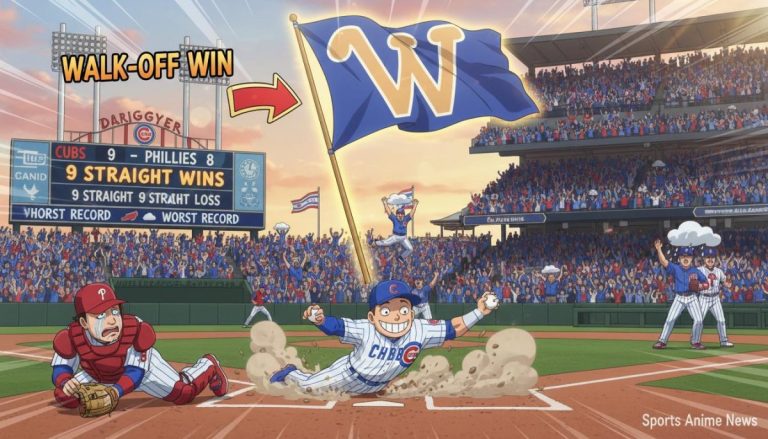 Cubs win ninth straight, walk off Phillies, who have lost nine in a row