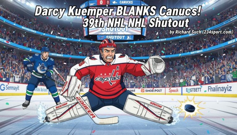 Darcy Kuemper Blanks Canucks for 39th Career NHL Shutout