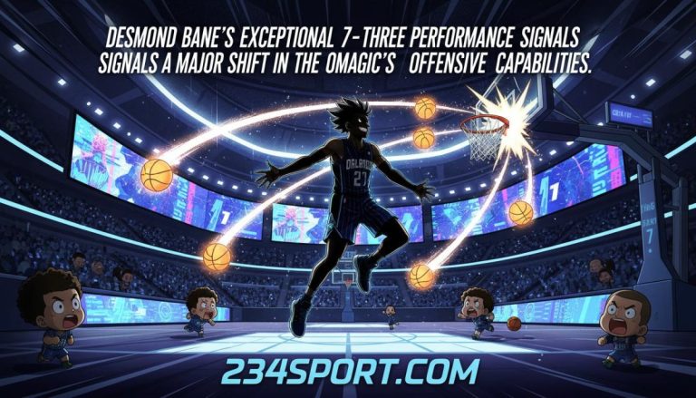 Desmond Bane's exceptional 7-three performance signals a major shift in the Orlando Magic's offensive capabilities